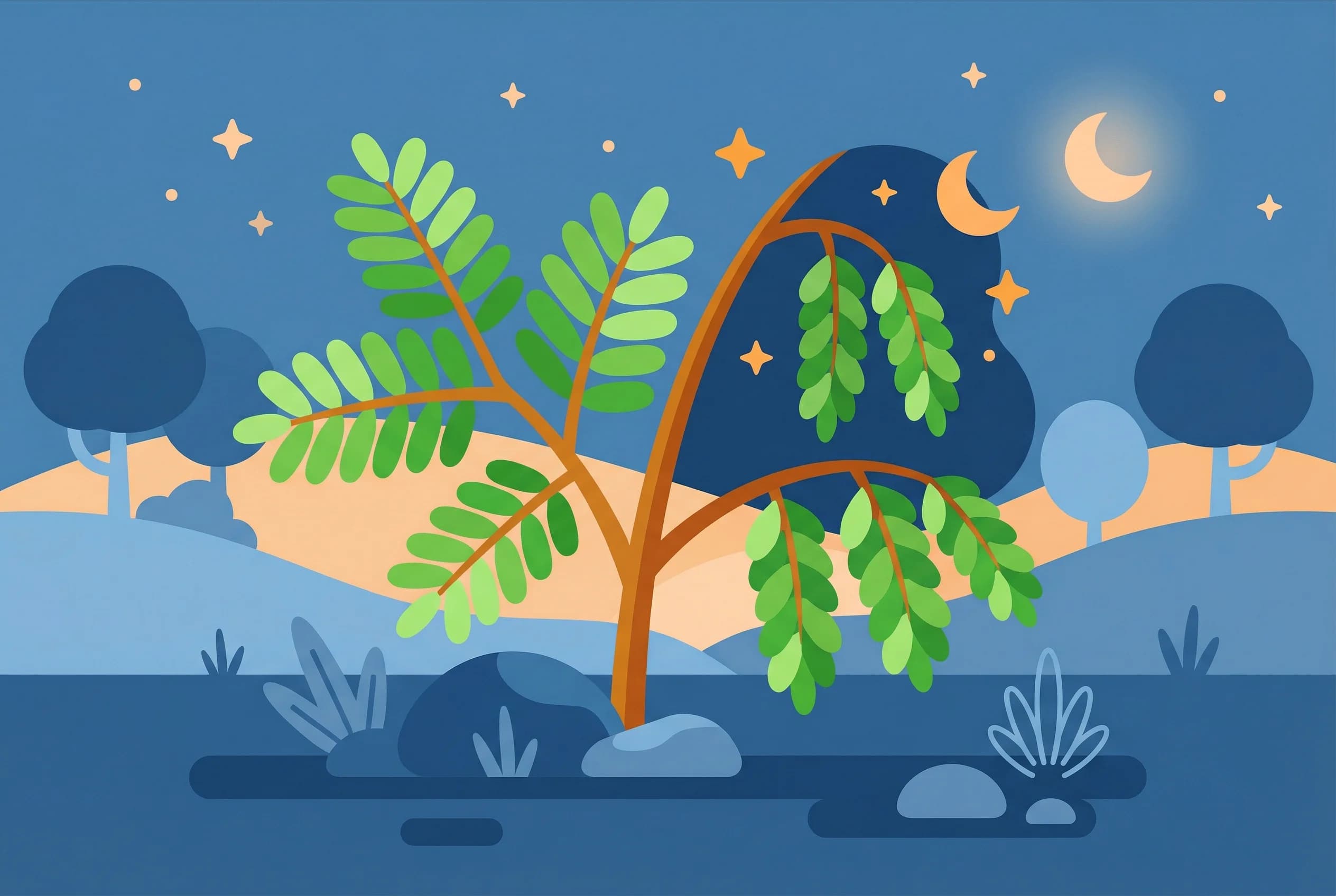 植物主题趣味问答插画 · 百万个为什么